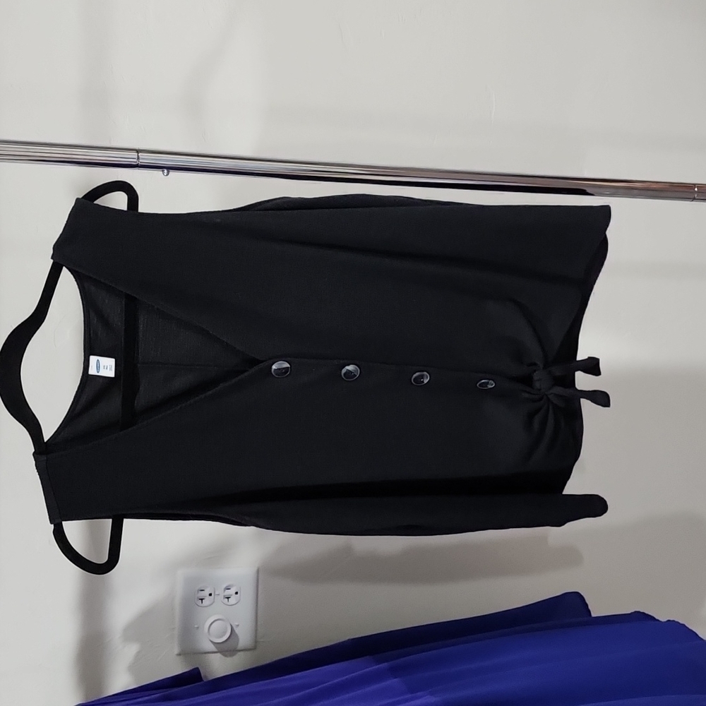 Womens old navy Sleeveless blouse black XXL Tall